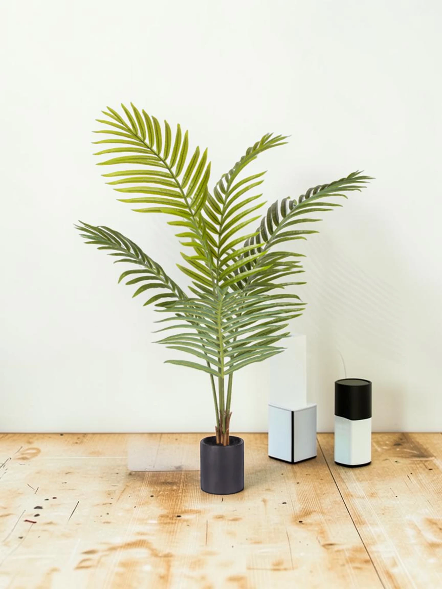 zorventhynis 120cm Artificial Areca Palm Tree Indoor Tropical Plant Decor