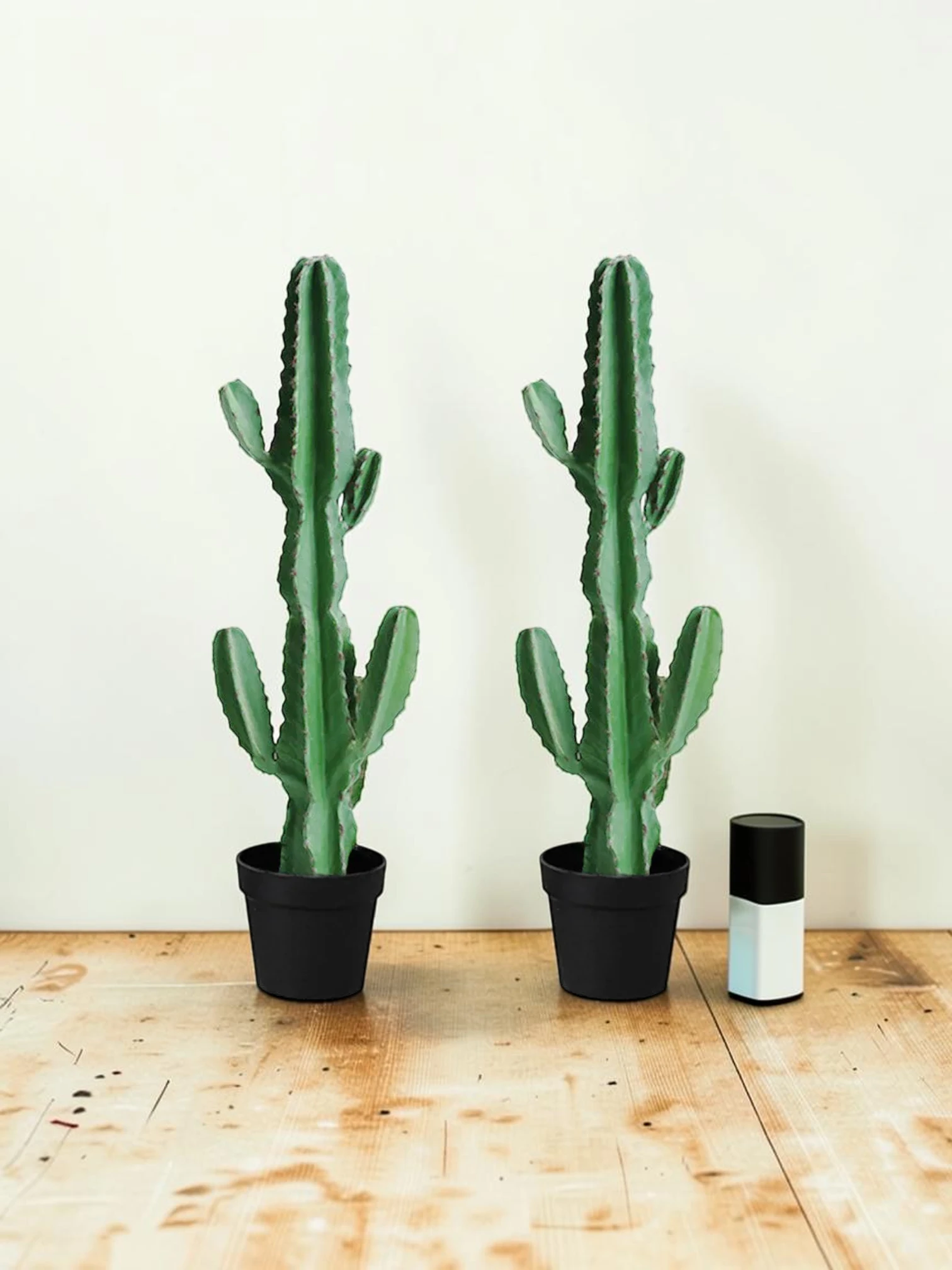 zorventhynis Artificial Cactus Tree 105cm Green Faux Plant 6 Heads Polyurethane Simulation Decor